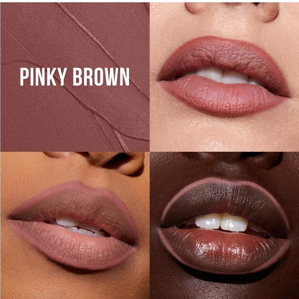 HUDA Beauty Lip Contour 2.0 Lip Liner in Pinky Brown Full Size NEW